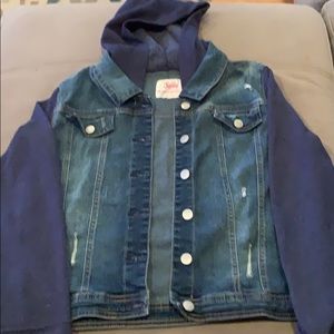 Justice jean jacket 14/16 plus